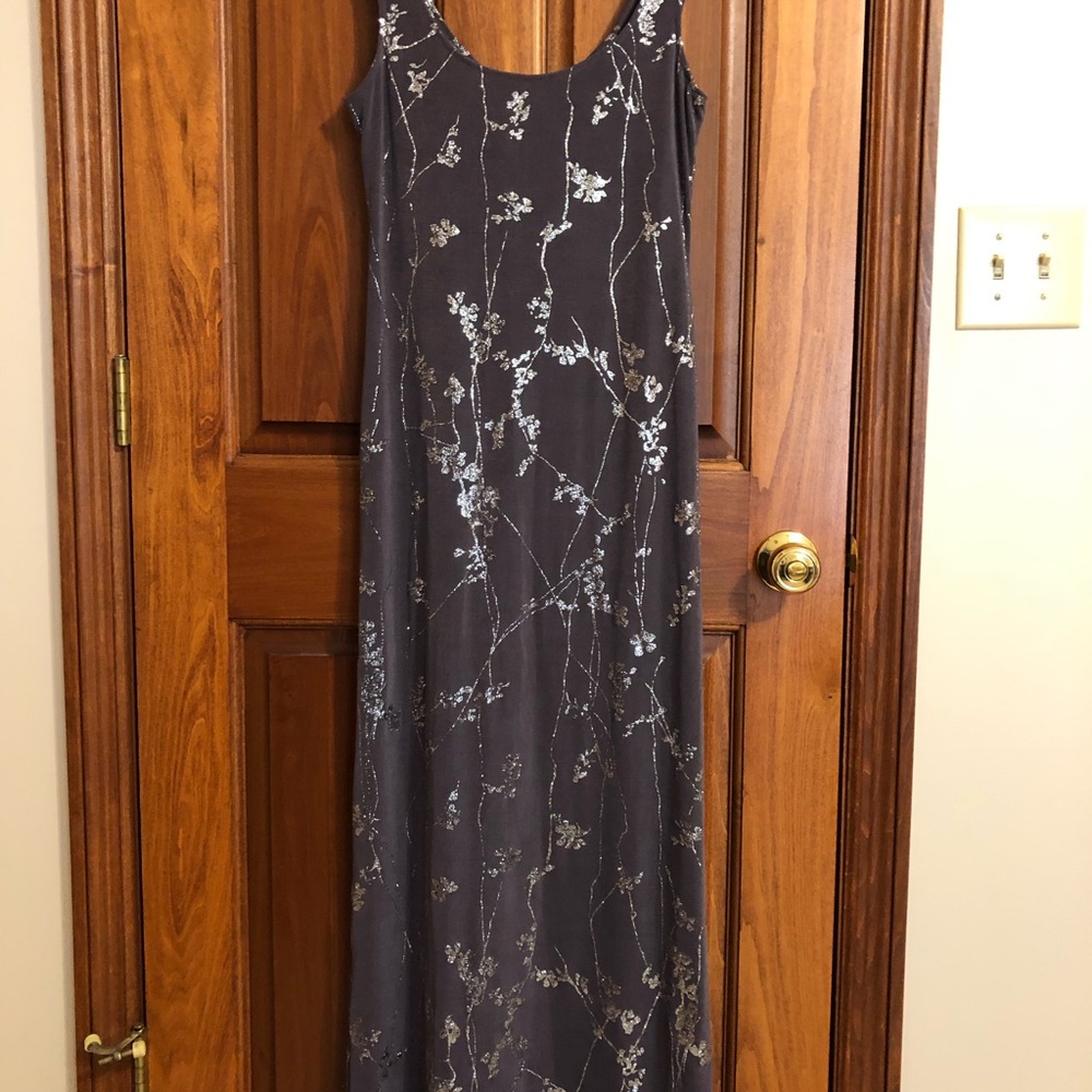 Grey/Silver long dress